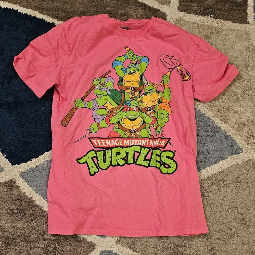 Pink Teenage Mutant Ninja Turtles Tee